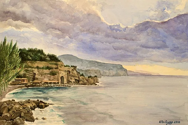 Acquerello di Enrico De Cenzo &mdash; opera 15