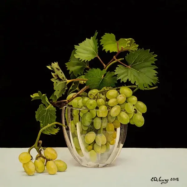Grappolo d&rsquo;uva &mdash; opera di Enrico De Cenzo