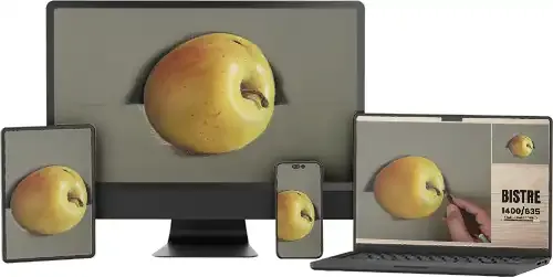 Module #4 &mdash; How to draw an apple using soft pastels